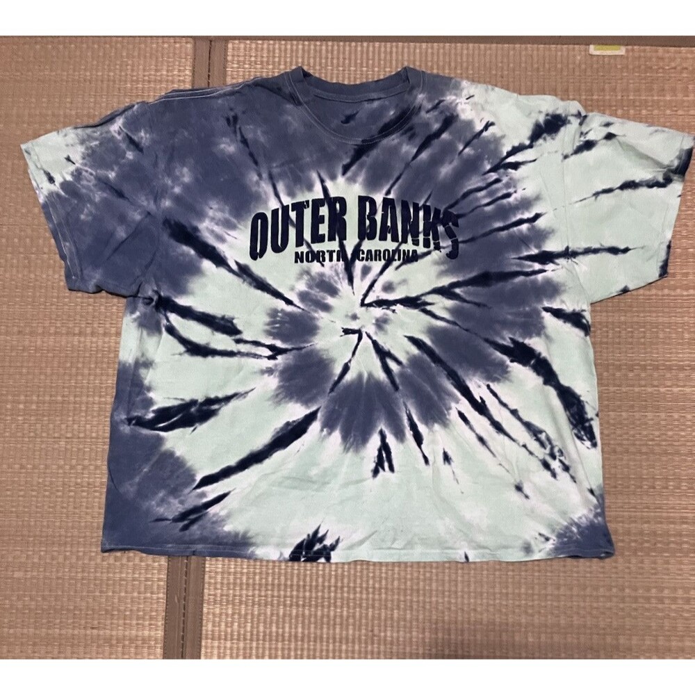 Vintage Distressed Outer Banks Tie Dye - Fits L/XL
